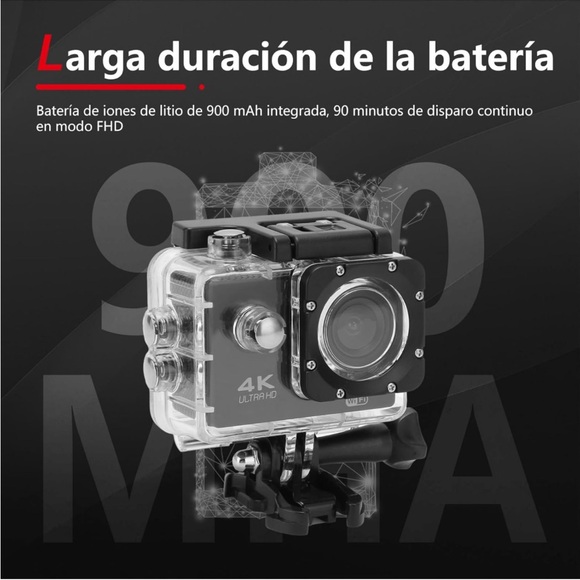 Action camera with 4K resolution - Picture 9 of 9